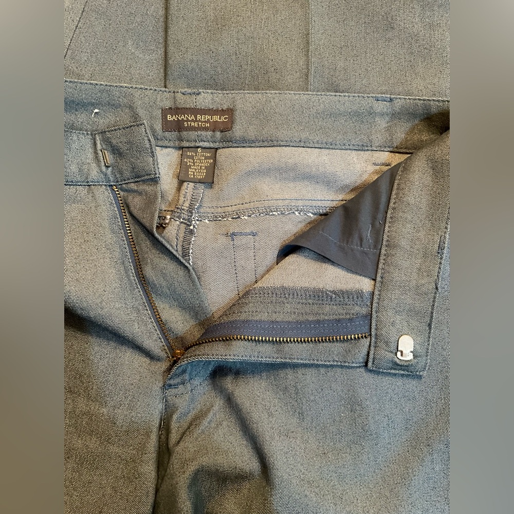 Banana Republic Blue Trousers 6 - Picture 7 of 9